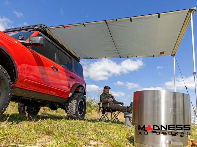 Ford Bronco Roof Rack Awning - Retractable - 6'6" x 9'8"